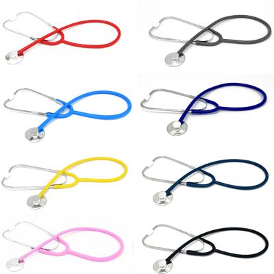 China Cheap Weight Adult Medical Multi Popular Home Use Light Female Student Nurse Single Head Stethoscope for sale