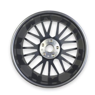 China Wholesale Gold Colored ALLOY Spider Forged 4 6 Hole Mag 12x22.5 5x108 4x100 15 16 17 22 Inch Alloy Steel Wheel Rims For Car Sale for sale