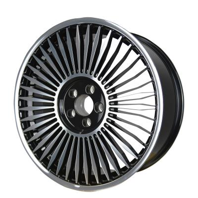 China Custom Drive Wheel Factory OEM 2 Piece 5 Spokes Forged Wheels for sale