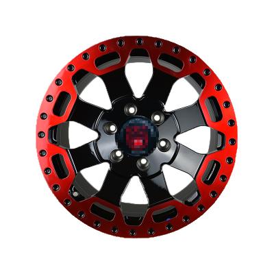 China 2022 ALLOY Popular Design Milled Face 20 22inch Alloy Wheels Rims For Off Road For Vehicle for sale