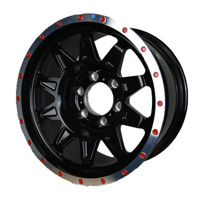 China Hot Selling All Terrain Offroad Wheel Hub Rim 5 Hole 6 Hole 22 23 24 Inch High Strength Wheel Rims for sale