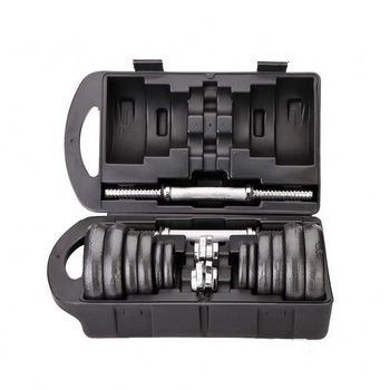 China Universal gym equipment adjustable dumbbell set steaming household weightlifing dumbbells varllish for sale