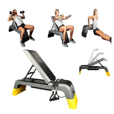 China Factory Direct Sale Home Indoor Home Use Folding Aerobic Steppers Step Platform Adjustable Step Aerobic Equipment for sale