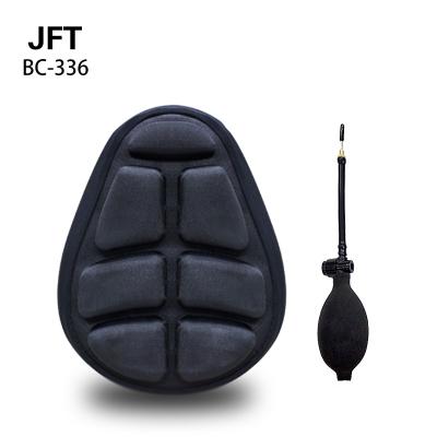 China Air Convection Dongguan Factory JFT Airbag Anti-Gravity Cushion InflatableBike Seat Shock Absorbing Saddle Cover For Mountain Bike Because-336 L for sale