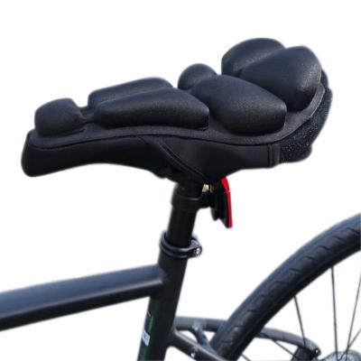 China Child Care Single Breathable Hollow Cushion Air Offroad Seat For Road Bike Saddle MTB Cycle Mountain Bicycle Cushion Cover Customized for sale