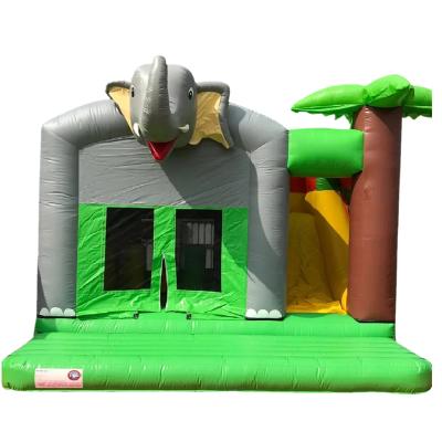 China Hola Family Kids Inflatable Bouncer/Elephant Inflatable Castle Prize for sale