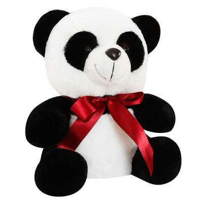 China Red Plush Toys Bowknot Link Panda Plush Toys Large/Stuffed & Plush Toy Animal Stuffed Toys/Teddy Bear for sale