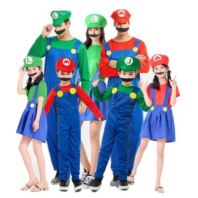 China Spinning& Mixed Family Costume / Adult Cosplay & Kids Mario Carnival Costume for sale