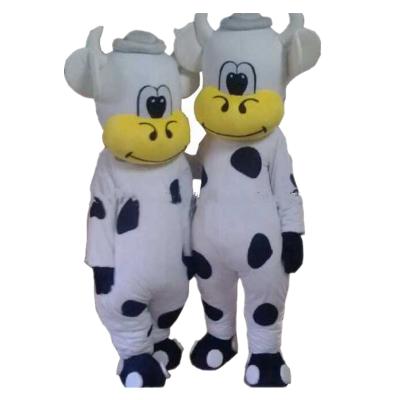 China EVA White milk cow mascot costumes/mascot animal costumes for sale