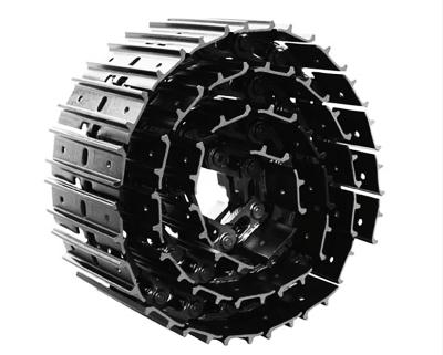 China Crawler Excavator 9W9353 Excavator Undercarriage Parts Track Chain Link Assembly For E320BL for sale