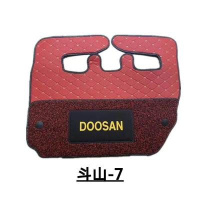 China Excavator Accessories Full Set Excavator Floor Mats Carpet Floor Foot Mats for Excavator Models EC290B EC360B EC460B EC550 for sale