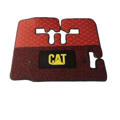 China Excavator Accessories Full Set Excavator Floor Mats Carpet Floor Foot Mats for Excavator Models E320 E325 E330 E450 for sale