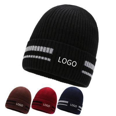 China COMMON Solid Color Men Knit Hat Cheap Custom Made for sale