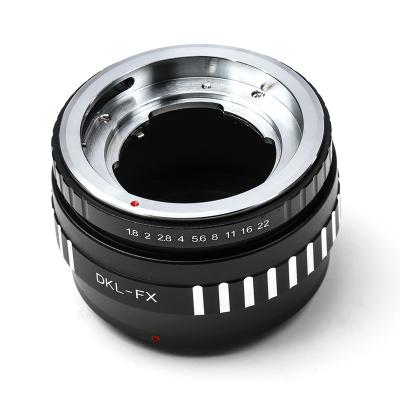 China OEM DKL-FX Lens Adapter Ring For Voigtlander Retina DKL Aluminum+Brass Aluminum Lens For Fuji FX Camera for sale