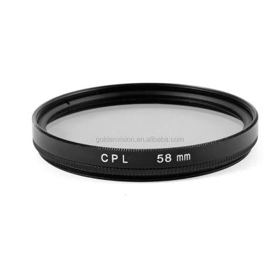 China Aluminum Frame 58MM FULL Filter For Canon 5D Mark III for sale