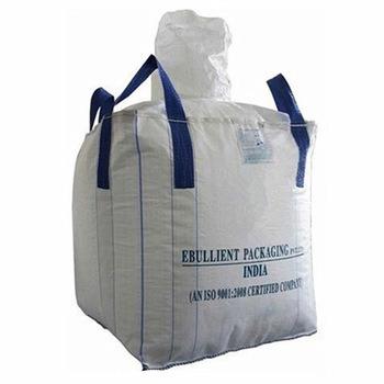 China Breathable/airy/anti-static/UV stabilization EGP 500kg pp large building jumbo bag fibc packing garbage bulk bags for sale