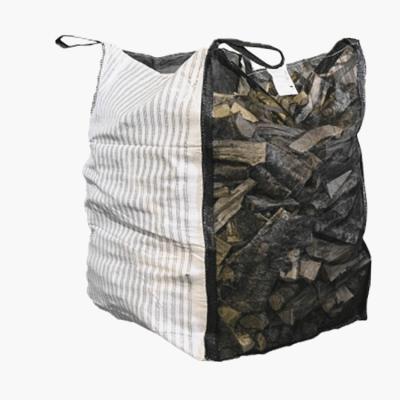 China ANTISTATIC EGP Big Strong Flexible Plastic Bag 1 Ton For Breathable Firewood Bag for sale