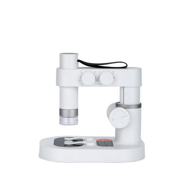 China Glass hot products for sell 5mm lens 300x 60x 120 kit laboratory toy kids handheld microscope for kids for sale