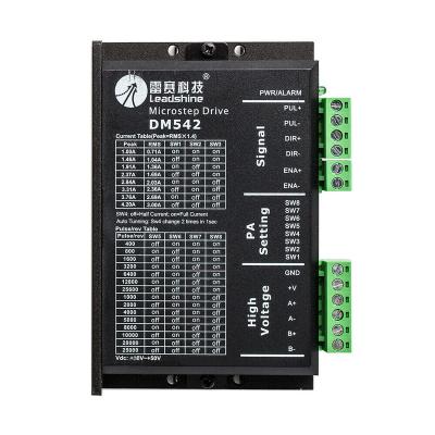 China Industry Machine Leadshine DM542 Motor Driver 2 Phasestepper Motor Driver Potentiometer 4.2A 20-50V for sale