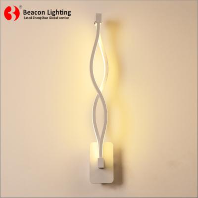 China Factory wholesale modern new idea good quality cheap aluminum led wall lights hug for bedroom home sales promotion for sale