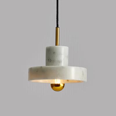 China Modern Direct Modern Idea Nordic Black White Green Marble Chandelier Factory Pendant Lights for Dining Room Restaurant Lamp for sale