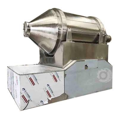 China Customized Powder Food Grade 100L Stainless Steel Tea Leaf Rotary Drum Powder Blender for sale