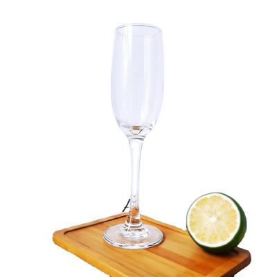 China Modern Makers Direct Selling Customizable Delicacy Clear Glass Champagne Cup for sale