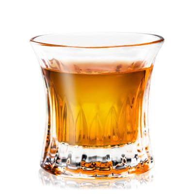 China Wholesale Customized Modern Pattern Factory Whiskey Glass Wine Cup Delicacy Wine Glass Whiskey Mug For Bar for sale