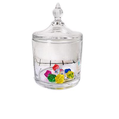 China Factory Direct Selling Universal Freshness Preservation Glass Jar With Lid Food Jar Candy Jar For Home for sale