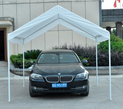 China Roof Can With Sidewalls 3x4m Waterproof Car Canopy Outdoor Car Shelter PE Sunshade for sale