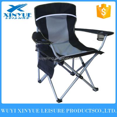 China Wholesale Big Size Folding Camping Chair Umpire Chair Camping Chair Caping Fishing Chair With Maggazine Bag for sale