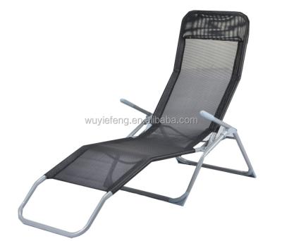 China Fold up and portable beach lounge chair for sale