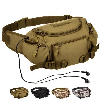 China Waterproof Tactical Outdoor Waist Bag Waist Multifunctional Sports Gym Outdoor Running Bag for sale