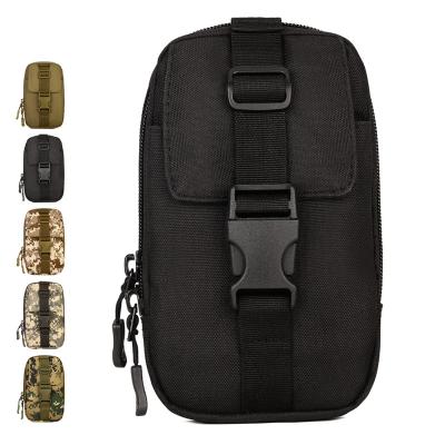 China Universal Outdoor Messenger Waist Bag Combat Water Proof Waterproof Vice Tactical Mobile Phone Bag for sale