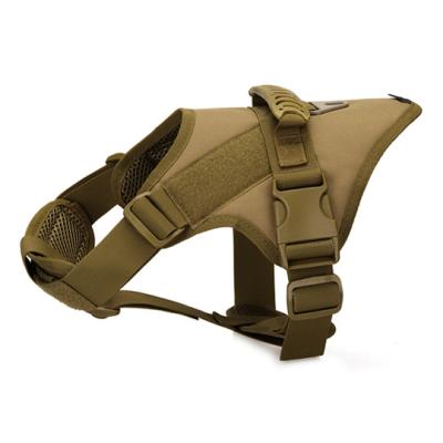 China Custom Custom SOLAPOLLO OEM Tactical Dog Vest Pet Harness Set Dog Tactical Vest for sale