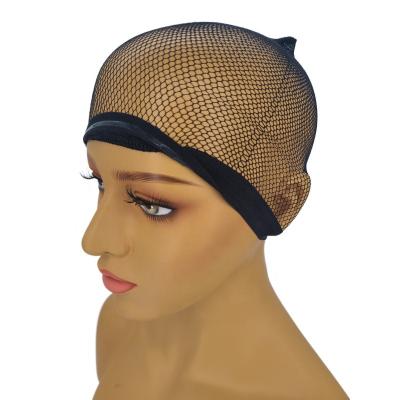 China Nylon narrow end net wig cap for making wigs sili band mesh wig and weave cap stretch nylon liner weave caps for sale