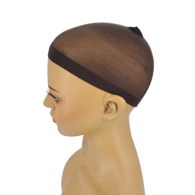 China Portable Wholesale Stretchy Close End Stocking Wig Caps Stretchy Nylon Wig Caps For Making Wig One Size for sale