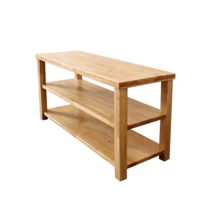 China OEM Wholesale Price Convertible Modern Oak Shoe Stool Furniture Solid Wood Shoe Rack Cabinet for sale