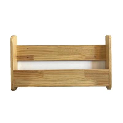 China Newest Morden Factory Price Wood Storage Shelves Wall Hanging Wood Book Shelves for sale