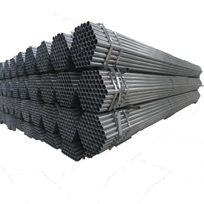 China Structure Pipe Z40gsm Pre-galvanized Round Steel Pipe Galvanized Steel Pipes Fence for sale