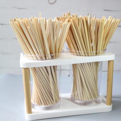 China Disposable Natural Biodegradable Wheat Reed Straw Drinking Disposable for sale