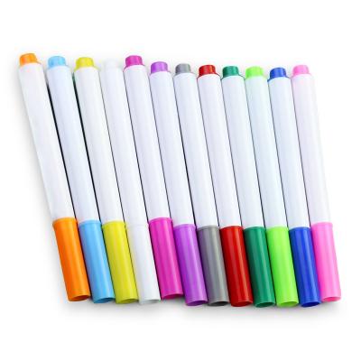 China School Chalk Non-Toxic Liquid Marker , Dry Erase Marker With Brush LED Board Marker Pen for sale