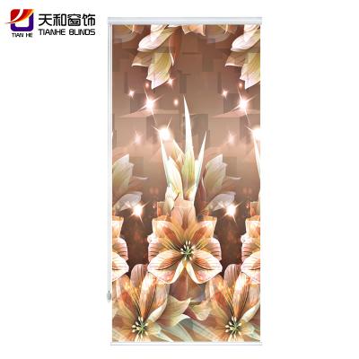 China Blackout Rolling Curtain For Window Air Conditioner Running Fabric Lots for sale