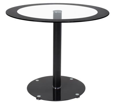 China (Other) MetalTempered Restaurant Living Room Nordic Modern Adjustable Glass Dining Table for sale