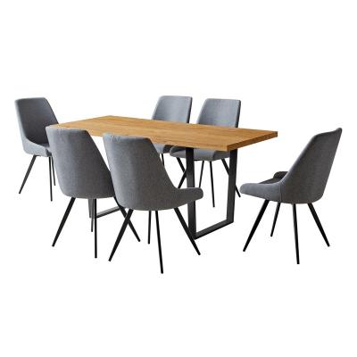 China Foldable Dining Chair Sets Simple Nordic Kitchen Chair Table Wholesale OEM Dining Room Furniture for sale