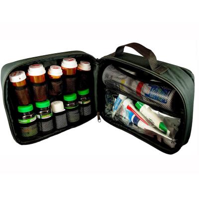 China Salon Med Pill Medicine Medicine Bottle Travel Bag Manager Travel Diabetic Medicine Case Pill Bottle Storage Bag Organizer for sale