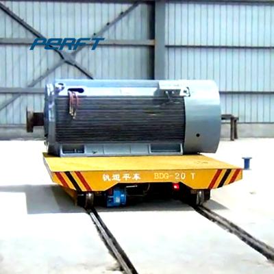 China Building Material Shops Customized Busbar Wire Powered Industrial Transfer Cars for sale