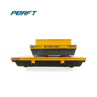 China Electric Machinery Repair Shops Steel Plate Transfer Cart Railroad Transfer Trolley In Steel Factory Transfer Trolley Steel Trolleys for sale