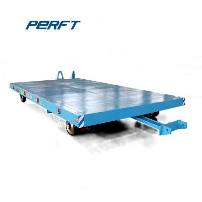 China car trailer tractor towed flat car trailer for airport luggage transportation for sale