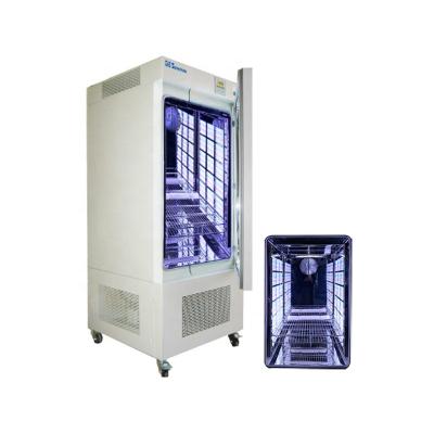 China Stainless Steel 750L 60C LED Illumination Seed Germination Insect Breeding Incubator Chamber for sale